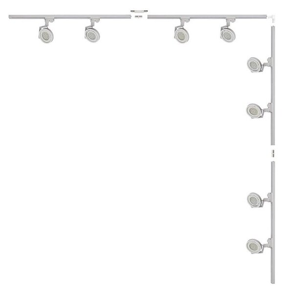 Zuma Line 3591 - Bodové svítidlo v lištovém systému MASTER 8xGU10/15W/230V bílá