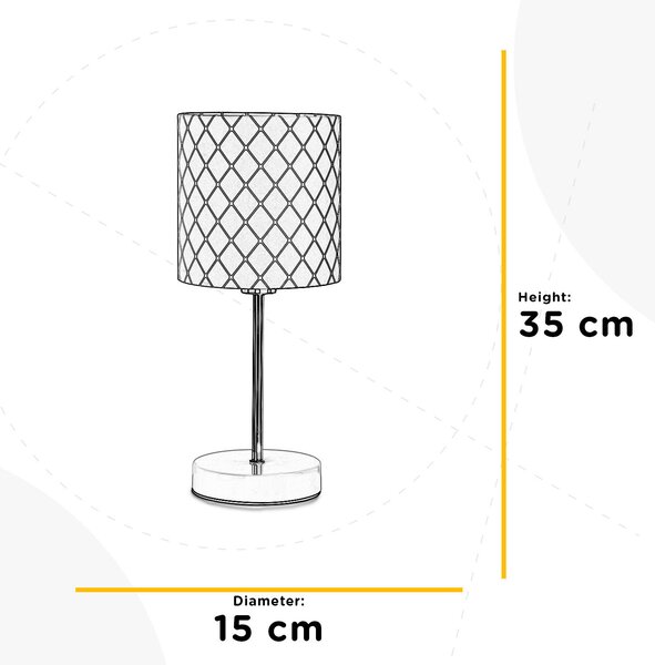 STOLNÍ LAMPA, E14, 15/35 cm - Online Only svítidla, Online Only