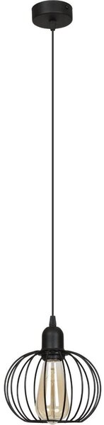 Závěsné svítidlo Nuvola, 1x drátěné stínítko (výběr ze 2 barev), (výběr ze 4 tvarů stínítka)