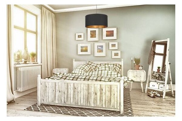 Závěsné svítidlo Shade, 1x textilní stínítko (výběr ze 2 barev), (výběr ze 2 barev konstrukce), (fi 40cm), g