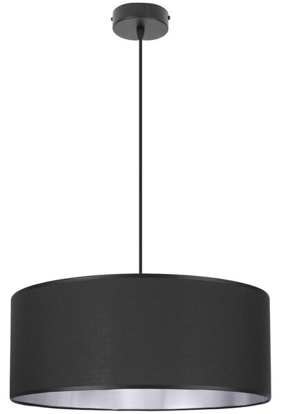 Závěsné svítidlo Shade, 1x textilní stínítko (výběr ze 2 barev), (výběr ze 3 barev konstrukce), (fi 50cm), ch