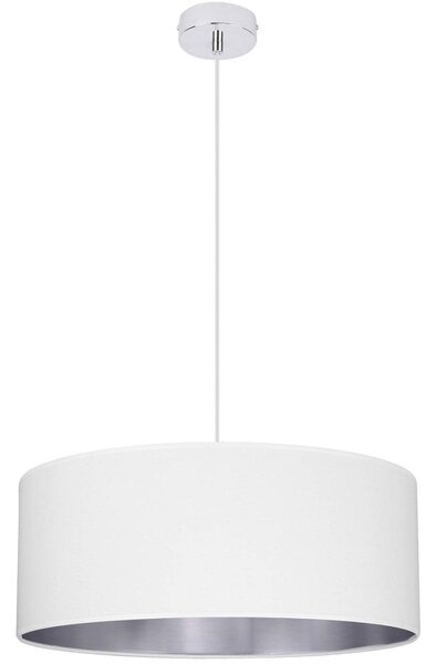 Závěsné svítidlo Shade, 1x textilní stínítko (výběr ze 2 barev), (výběr ze 3 barev konstrukce), (fi 50cm), ch
