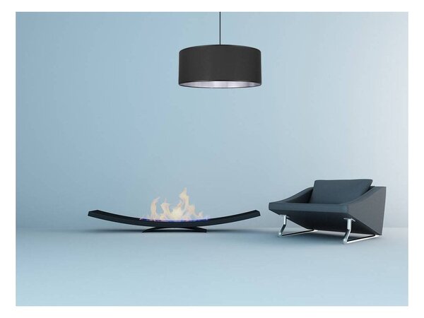 Závěsné svítidlo Shade, 1x textilní stínítko (výběr ze 2 barev), (výběr ze 3 barev konstrukce), (fi 50cm), ch
