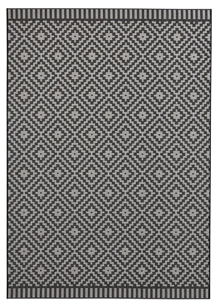 Mujkoberec Original Kusový koberec Mujkoberec Original Mia 103520 Black Creme – na ven i na doma - 160x230 cm