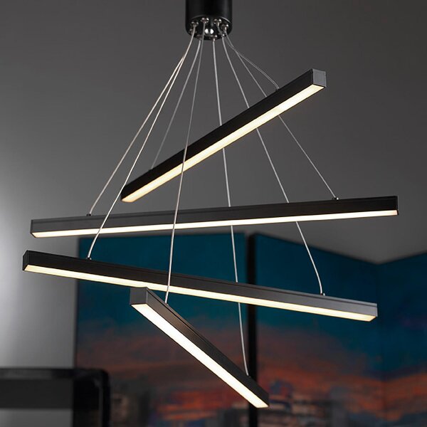 ZÁVĚSNÉ LED SVÍTIDLO, 50/95 cm - Online Only svítidla, Online Only