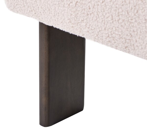 Pohovka 2místná ILBRO Buklé Tmavě hnědá/Béžová