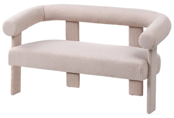 Pohovka 2místná ILBRO Buklé Světle béžová
