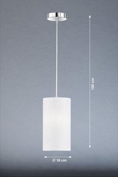 ZÁVĚSNÉ SVÍTIDLO, 16/150 cm Fischer & Honsel - Online Only svítidla, Online Only
