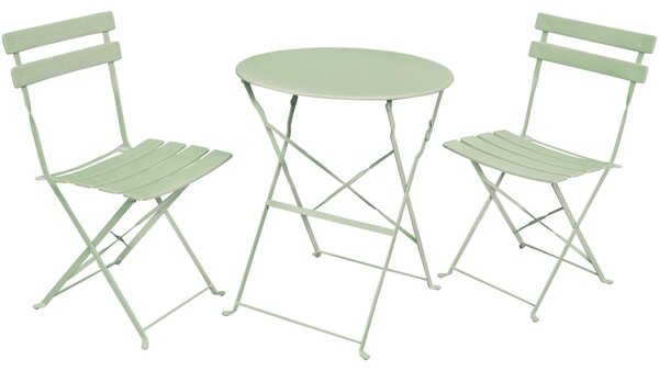 Ak furniture Skládací sada zahradního nábytku ORION zelená