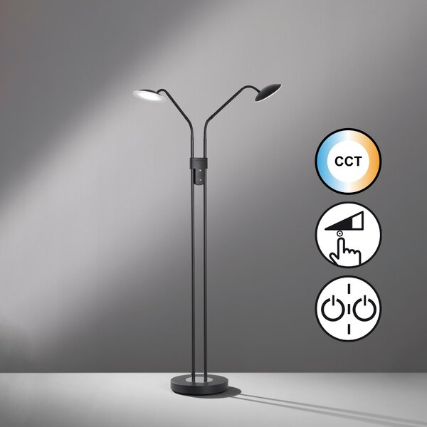 STOJACÍ LED SVÍTIDLO, 135/25.5/40 cm Fischer & Honsel - Online Only svítidla, Online Only