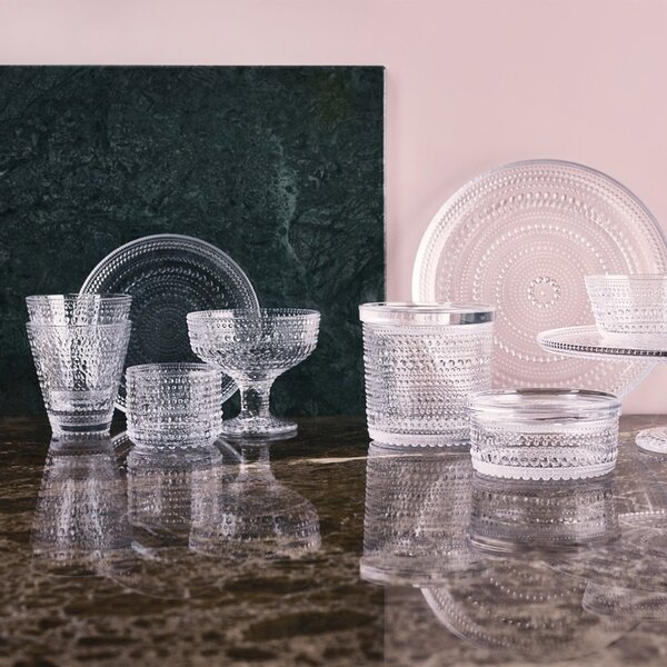 Iittala Svícen Kastehelmi, čirý