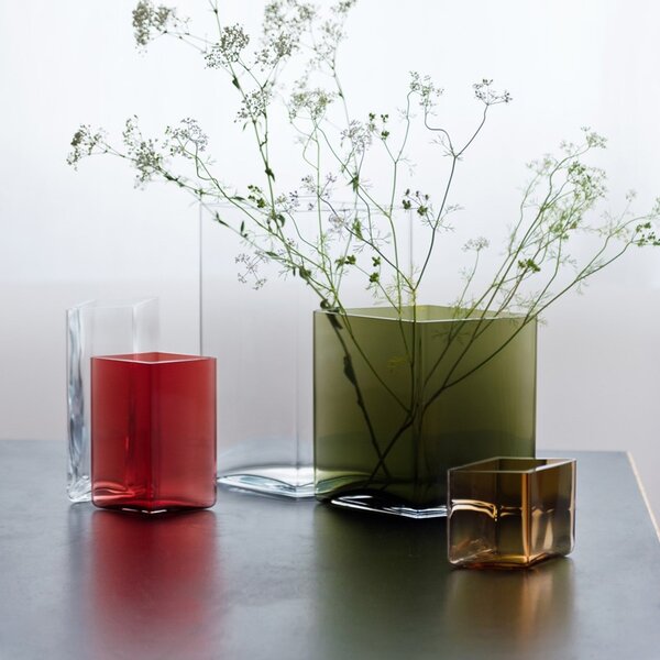 Iittala Váza Ruutu 20,5x18, mechová