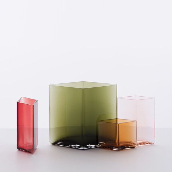 Iittala Váza Ruutu 20,5x18, mechová