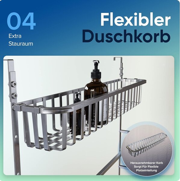 Nerezový držák ručníků Marastone pro montáž na dveře nebo na stěnu