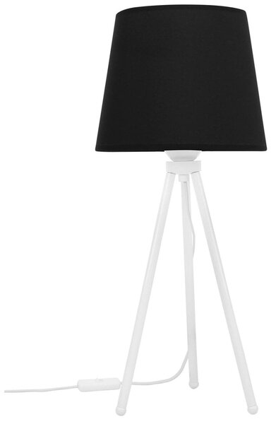 Stolní lampa Milano, 1x textilní stínítko (výběr ze 4 barev), (výběr ze 3 barev konstrukce)