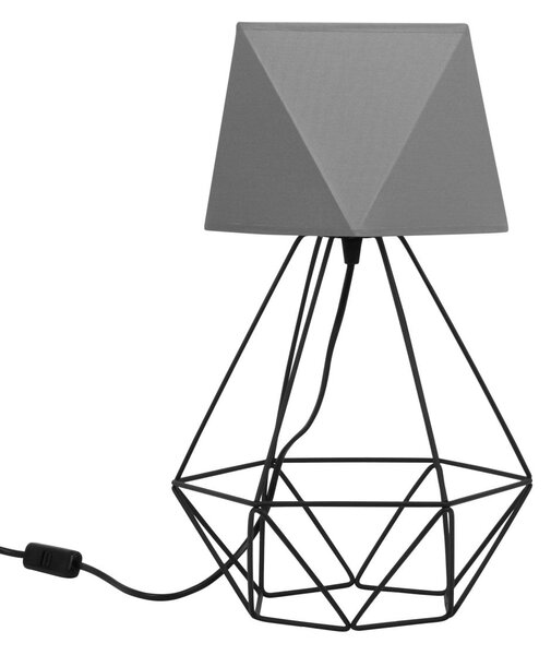 Stolní lampa Diamond, 1x textilní stínítko (výběr z 10 barev), (výběr ze 3 barev konstrukce), d
