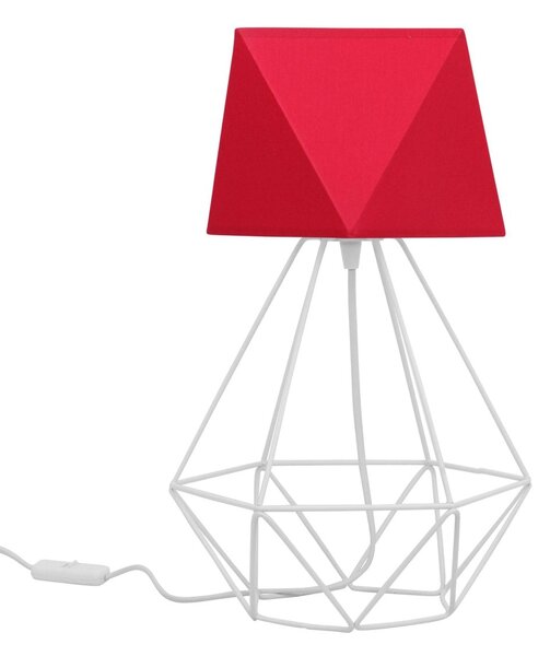 Stolní lampa Diamond, 1x textilní stínítko (výběr z 10 barev), (výběr ze 3 barev konstrukce), d