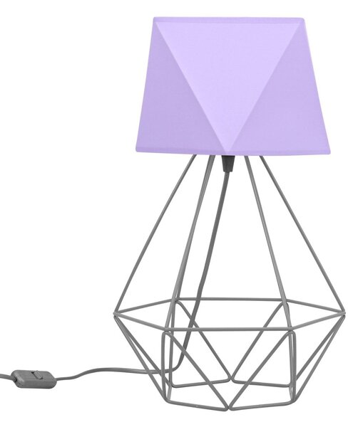Stolní lampa Diamond, 1x textilní stínítko (výběr z 10 barev), (výběr ze 3 barev konstrukce), d