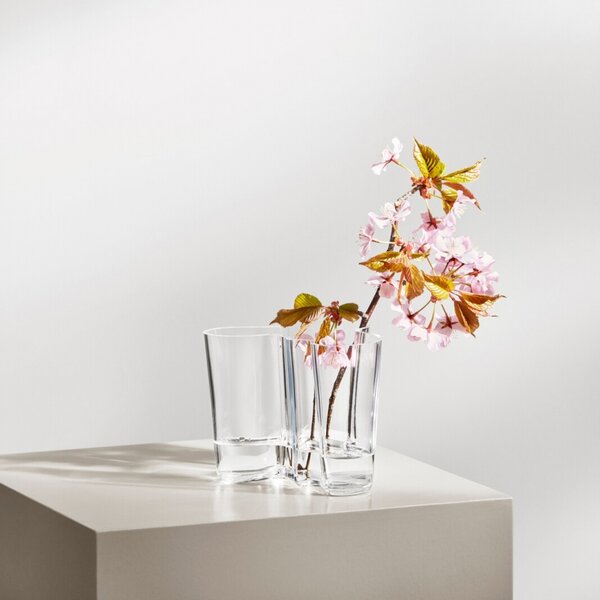 Iittala Váza Alvar Aalto 120mm, čirá