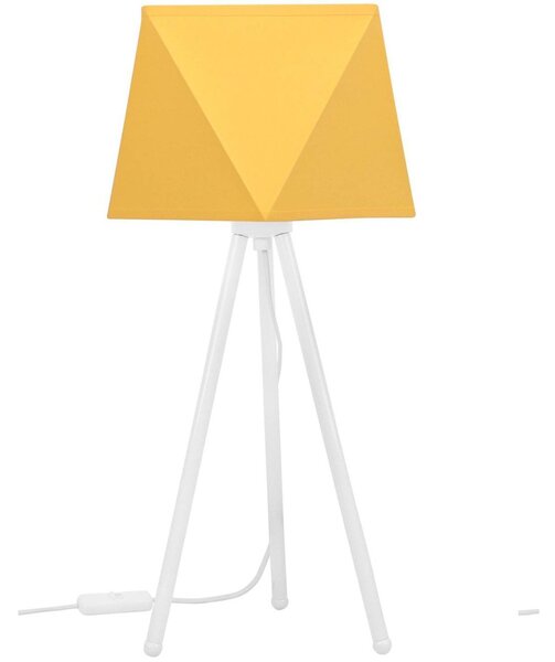 Stolní lampa Diamond, 1x textilní stínítko (výběr z 10 barev), (výběr ze 3 barev konstrukce)