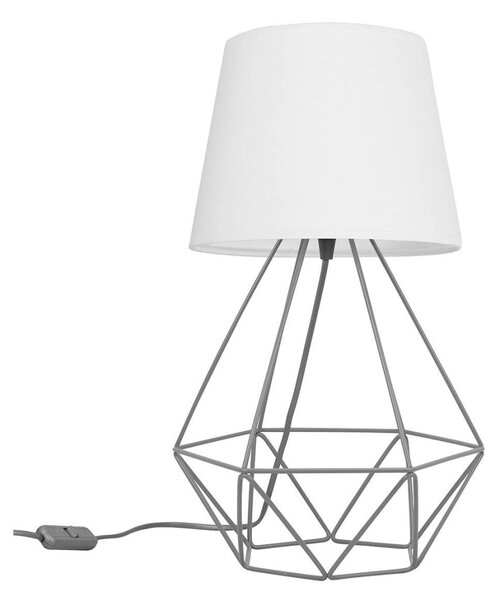 Stolní lampa Milano, 1x textilní stínítko (výběr ze 4 barev), (výběr ze 3 barev konstrukce), d