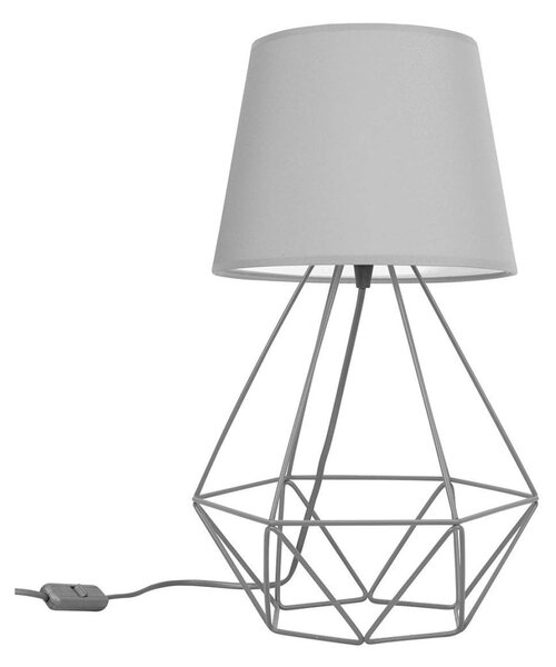 Stolní lampa Milano, 1x textilní stínítko (výběr ze 4 barev), (výběr ze 3 barev konstrukce), d