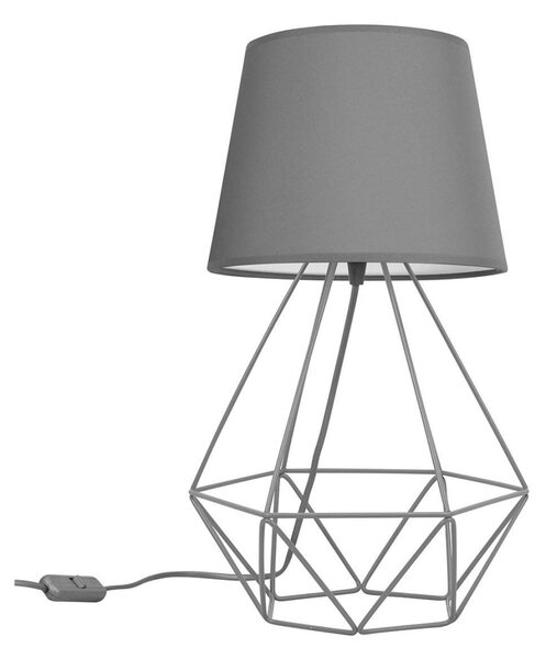 Stolní lampa Milano, 1x textilní stínítko (výběr ze 4 barev), (výběr ze 3 barev konstrukce), d
