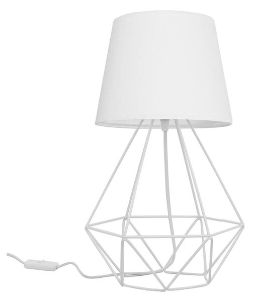 Stolní lampa Milano, 1x textilní stínítko (výběr ze 4 barev), (výběr ze 3 barev konstrukce), d