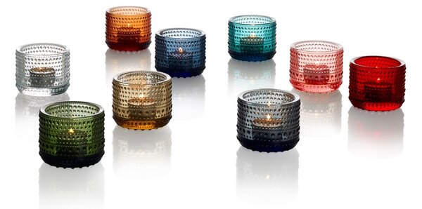 Iittala Svícen Kastehelmi, čirý