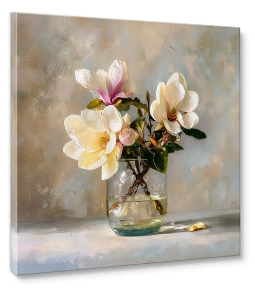 Tištěný obraz na plátně 32x32 cm Magnolias – Styler