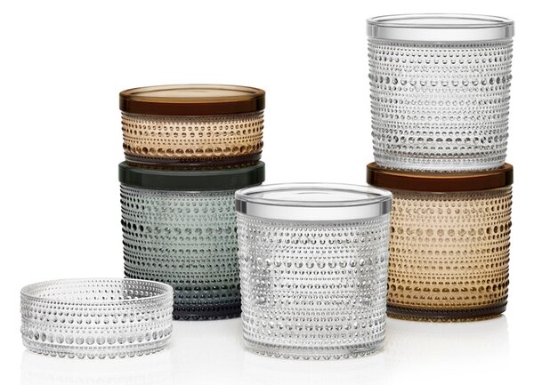 Iittala Dóza Kastehelmi, velká / čirá