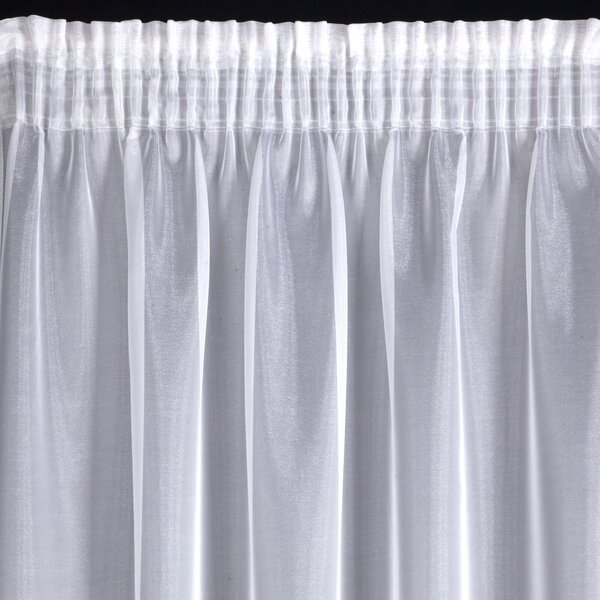 ZÁCLONA NA PÁSCE ALIA 350X270 CM BÍLÁ