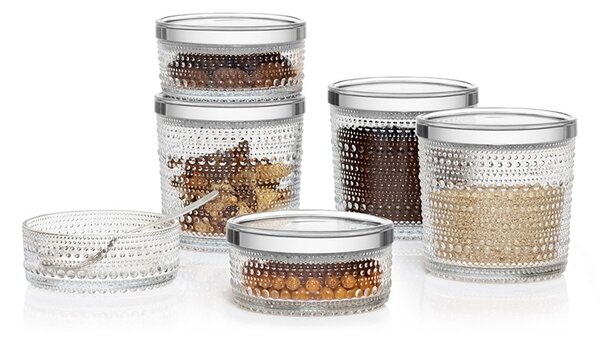 Iittala Dóza Kastehelmi, velká / čirá