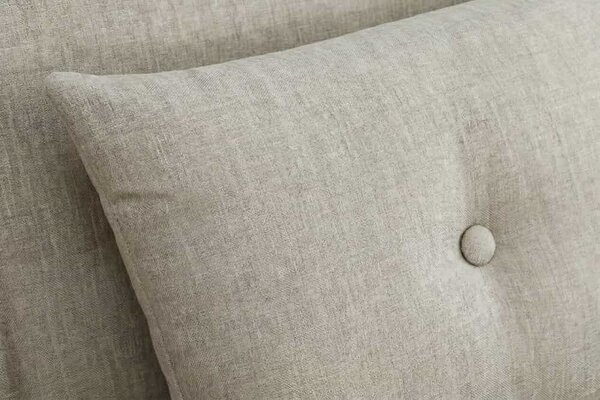 Designová rozkládací pohovka Bleddyn 140 cm šampaňský samet