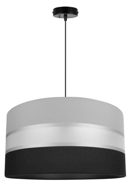 Závěsné svítidlo Elegance, 1x textilní stínítko (výběr ze 3 barev - kombinace 2 barev), (výběr ze 3 barev konstrukce), (fi 40cm)