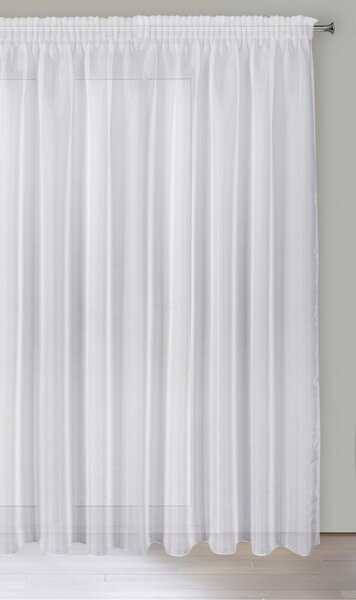 ZÁCLONA NA PÁSCE ALIA 350X270 CM BÍLÁ