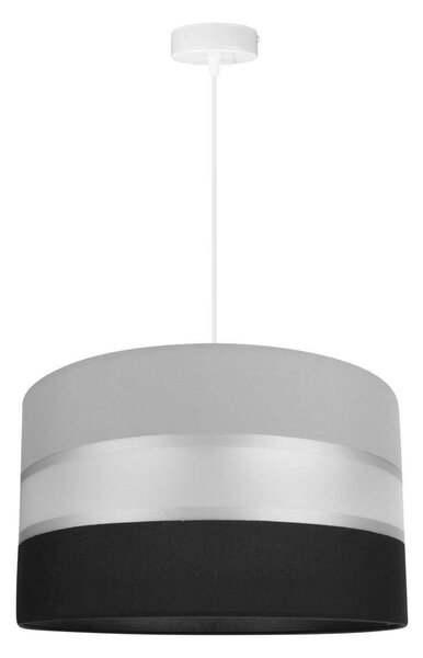 Závěsné svítidlo Elegance, 1x textilní stínítko (výběr ze 3 barev - kombinace 2 barev), (výběr ze 3 barev konstrukce), (fi 35cm)
