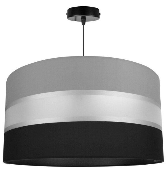 Závěsné svítidlo Elegance, 1x textilní stínítko (výběr ze 3 barev - kombinace 2 barev), (výběr ze 3 barev konstrukce), (fi 40cm)