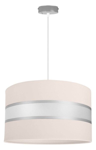 Závěsné svítidlo Elegance, 1x textilní stínítko (výběr z 5 barev), (výběr ze 3 barev konstrukce), (fi 35cm)