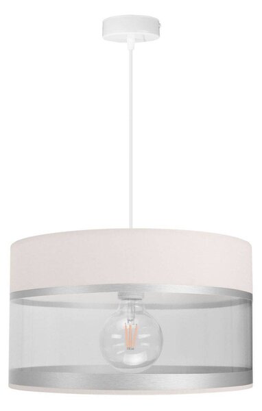 Závěsné svítidlo Elegance, 1x textilní stínítko (výběr z 5 barev - kombinace 2 barev), (výběr ze 3 barev konstrukce), (fi 35cm)