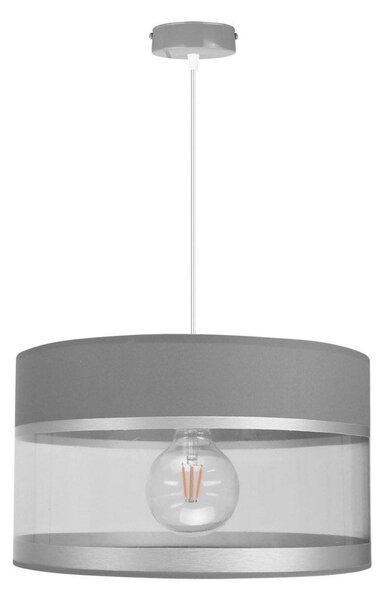 Závěsné svítidlo Elegance, 1x textilní stínítko (výběr z 5 barev - kombinace 2 barev), (výběr ze 3 barev konstrukce), (fi 35cm)