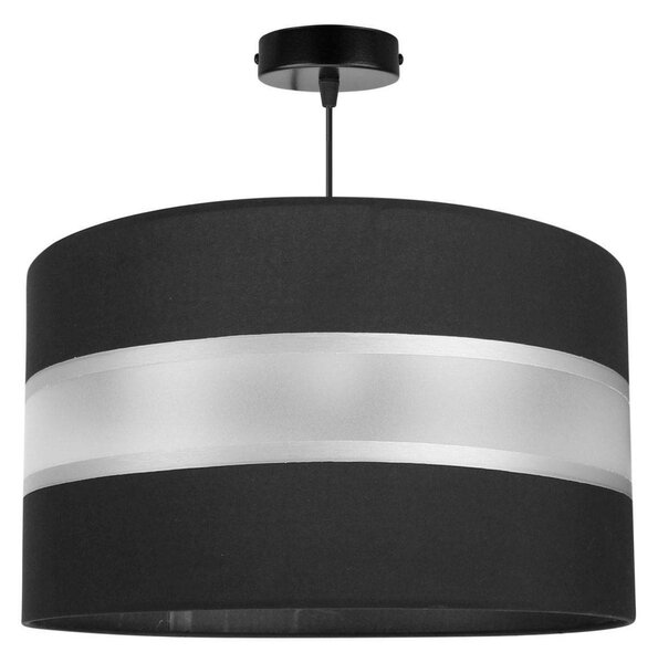 Závěsné svítidlo Elegance, 1x textilní stínítko (výběr z 5 barev), (výběr ze 3 barev konstrukce), (fi 35cm)