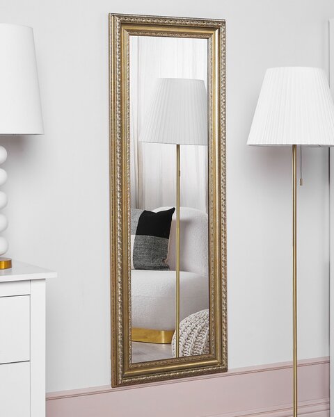 Zrcadlo AURILLAC 51 cm 141 cm Zlatá