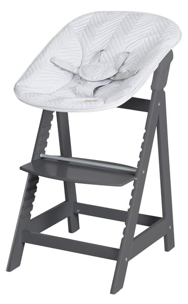 Roba Dětská vysoká židlička Born Up 2 v 1 (antracitová) (100367254003)