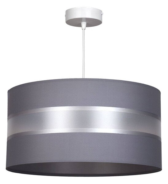 Závěsné svítidlo Elegance, 1x textilní stínítko (výběr z 5 barev), (výběr ze 3 barev konstrukce), (fi 40cm)