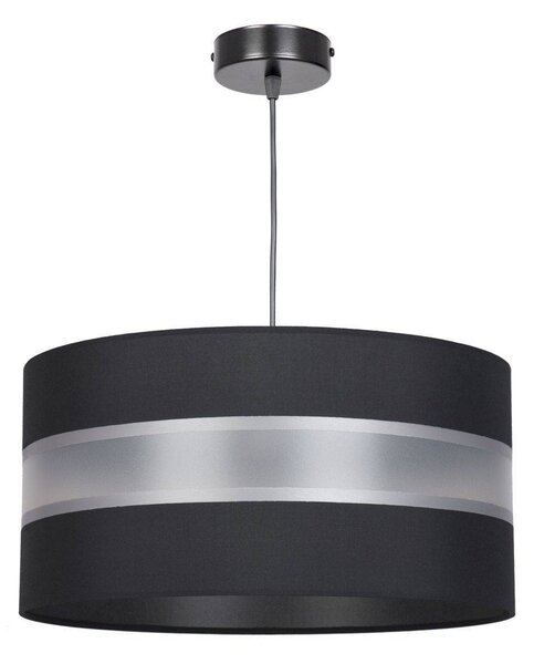 Závěsné svítidlo Elegance, 1x textilní stínítko (výběr z 5 barev), (výběr ze 3 barev konstrukce), (fi 40cm)