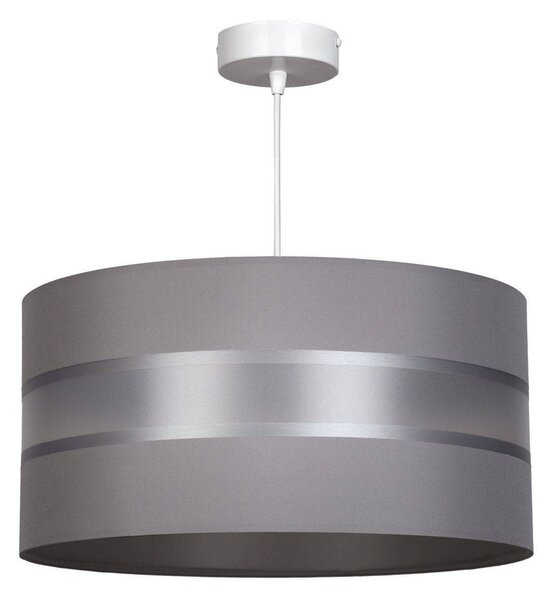 Závěsné svítidlo Elegance, 1x textilní stínítko (výběr z 5 barev), (výběr ze 3 barev konstrukce), (fi 40cm)