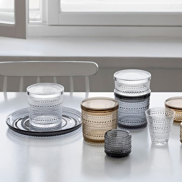 Iittala Talíř Kastehelmi 17cm, čirý