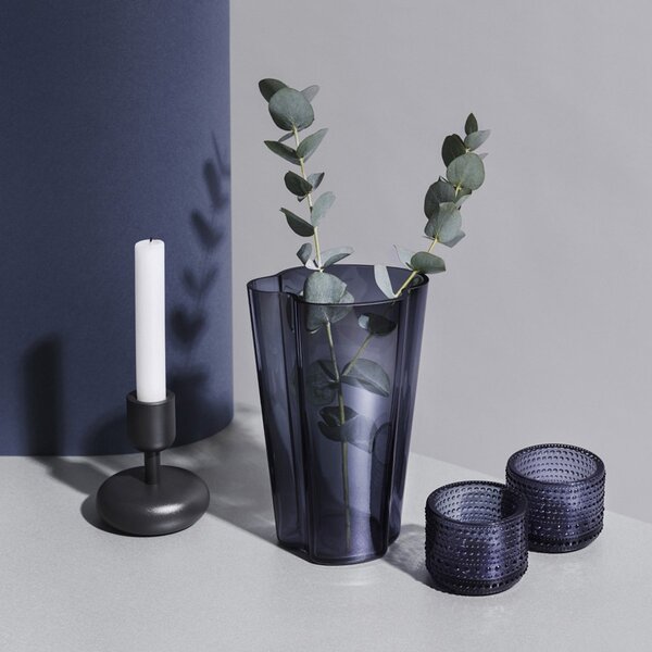 Iittala Svícen Nappula 107mm, tmavě šedý