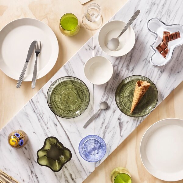 Iittala Talíř Teema 23cm, bílý